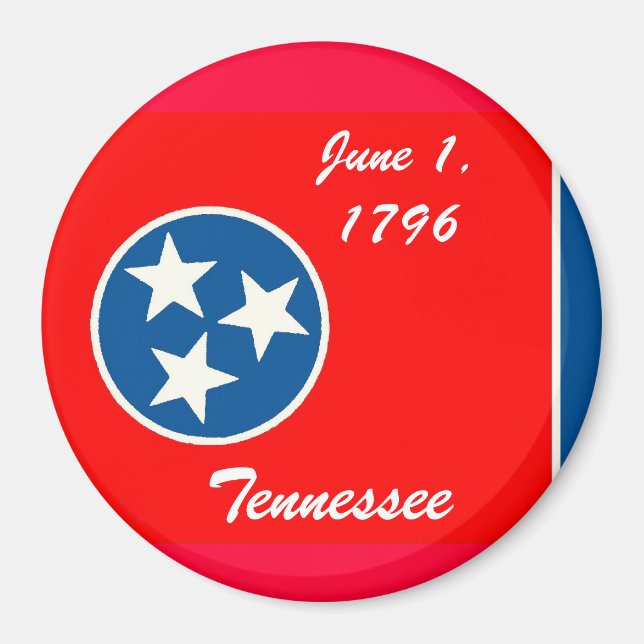 Tennessee Flag Magnet (Vorne)