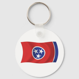 Tennessee Flag Schlüsselanhänger