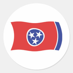 Tennessee Flag Sticker