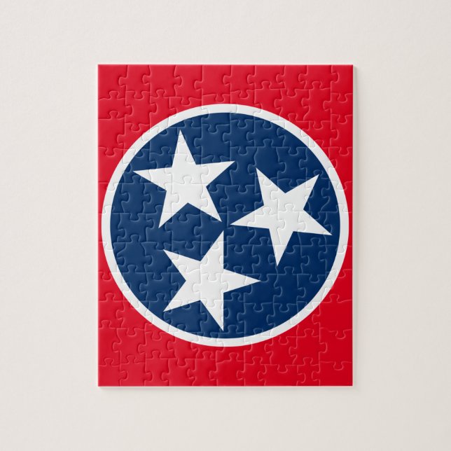 Tennessee-Flagge (Vertikal)
