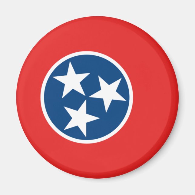 Tennessee-Flagge Magnet (Vorne)