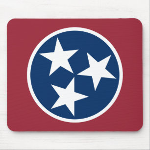 Tennessee-Flagge Mousepad