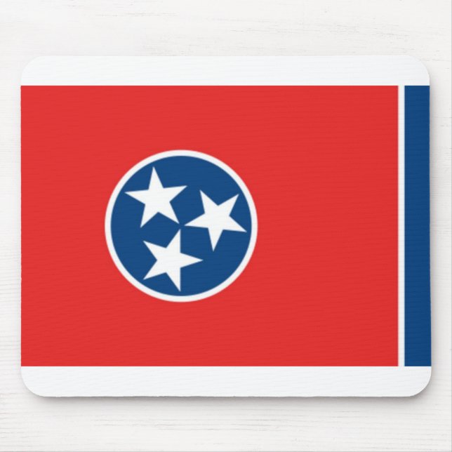 Tennessee-Flagge Mousepad (Vorne)