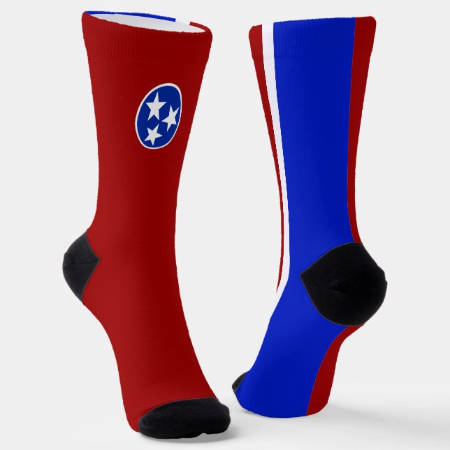 Tennessee-Flagge Socken (Gewinkelt)