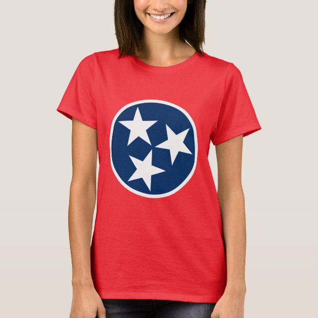 Tennessee-Flagge T-Shirt (Vorderseite)