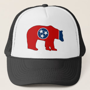 Tennessee-Flaggenbär Truckerkappe