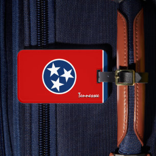 Tennessee Gepäckmarken, patriotische Tennessee-Fla Gepäckanhänger