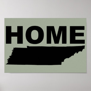 Tennessee-Heimat-Poster-Schild Poster