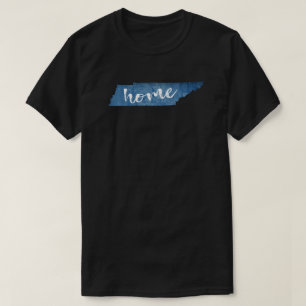 Tennessee Home Holzmaserung T-Shirt