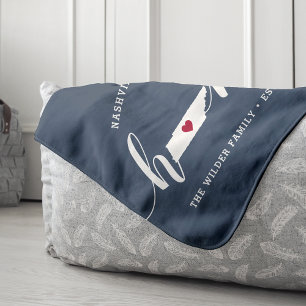Tennessee Home State Personalized Sherpadecke
