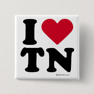 TENNESSEE - "ICH LIEBE TN" "ICH LIEBE TENNESSEE " BUTTON