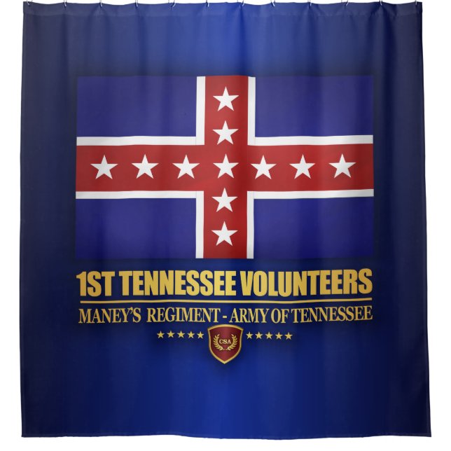 Tennessee Infanterie (F10) Duschvorhang (Vorderseite)