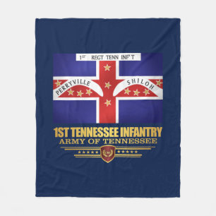 Tennessee Infanterie Fleecedecke