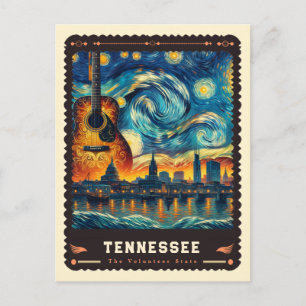 Tennessee Inspiriert von Vincent Van Gogh Postkarte