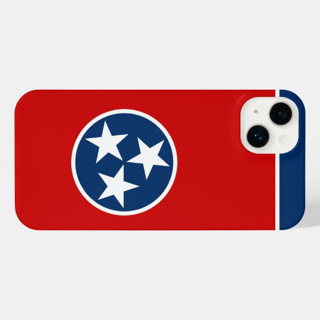 Tennessee iPhone 14 Plus Hülle (Rückseite (Horizontal))