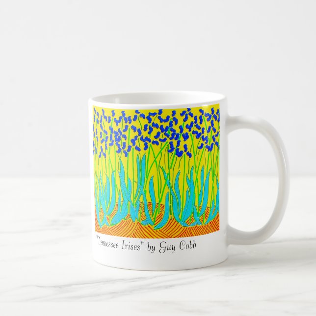 Tennessee-Iris Kaffeetasse (Rechts)