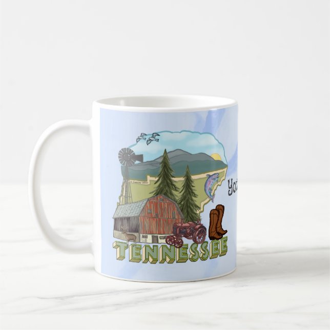 Tennessee Kaffeetasse (Links)