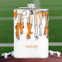 Tennessee Ladys Cowboy Boots Orange Fantasiebezeic