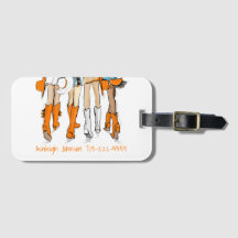 Tennessee Ladys Cowboy Boots Orange Fantasiebezeic