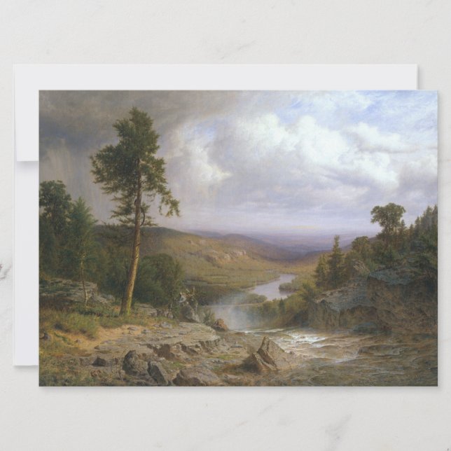 Tennessee Landschaft Karte (Vorderseite)