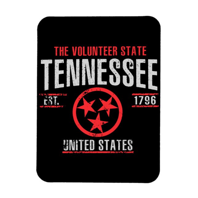 Tennessee Magnet (Vertikal)