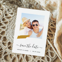 Tennessee Map Foto Wedding Save the Date Card