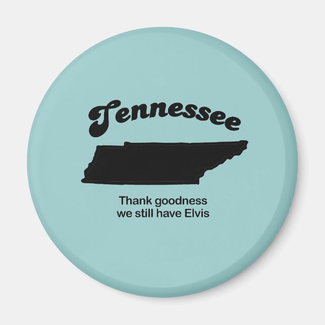Tennessee Motto - Danke gut Magnet (Vorne)