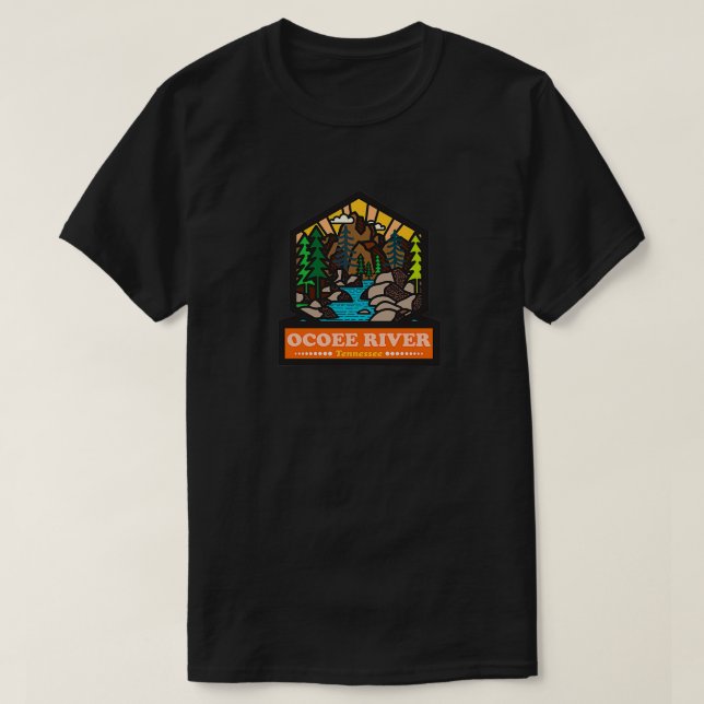 Tennessee Ocoee River T-Shirt (Design vorne)
