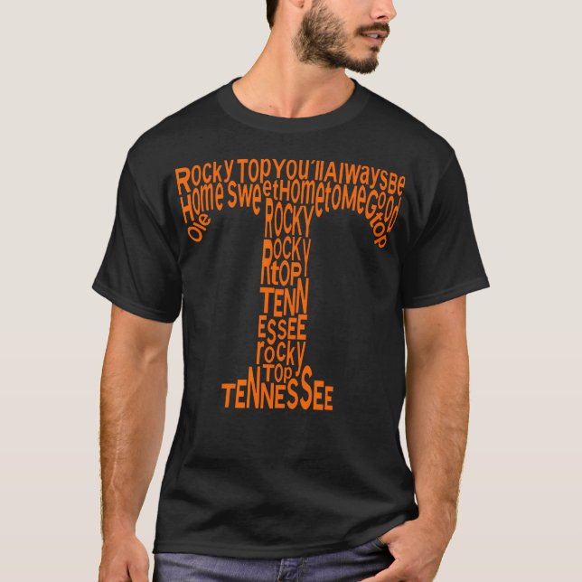 Tennessee Orange Blooded Rocky Top Ten Varsity Sty (Vorderseite)
