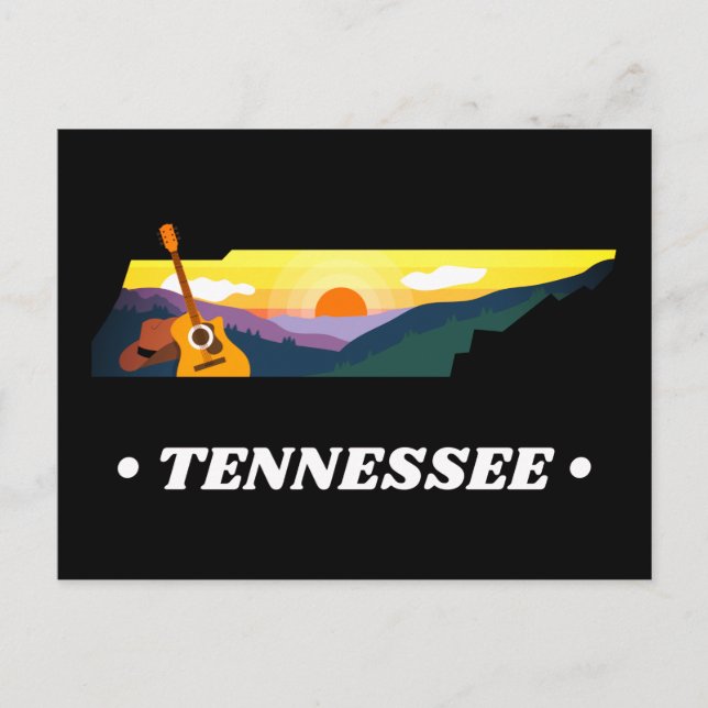 Tennessee Postkarte (Vorderseite)