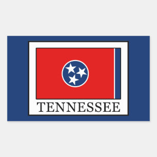 Tennessee Rechteckiger Aufkleber