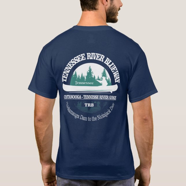 Tennessee River Blueway (CT) T-Shirt (Rückseite)