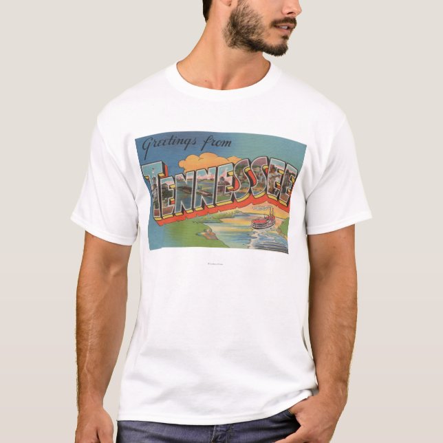 Tennessee (Riverboat-Szene) T-Shirt (Vorderseite)