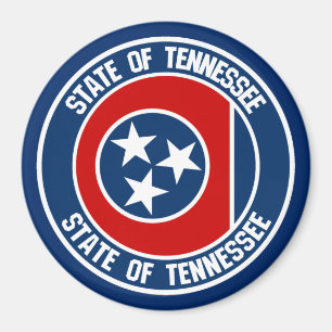 Tennessee-RundEmblem Magnet