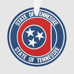 Tennessee-RundEmblem Ornament