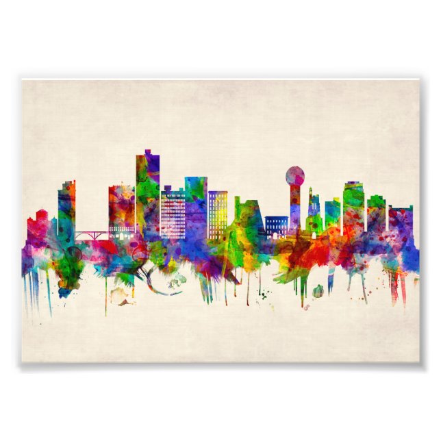 Tennessee Skyline Fotodruck (Vorne)