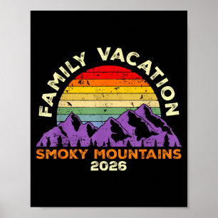 Tennessee Smoky Mountains Familienurlaub 2026 Poster
