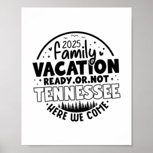 Tennessee Smoky Mountains Familienurlaub Gatlinbu Poster