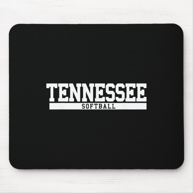 Tennessee Softball _4  Mousepad (Vorne)