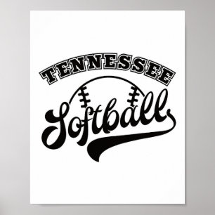 Tennessee Softball - Softball Fan Poster
