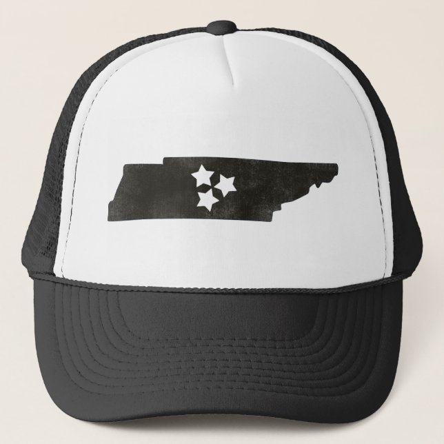 Tennessee spielt Fernlastfahrer-Hut die Hauptrolle Truckerkappe (Vorderseite)