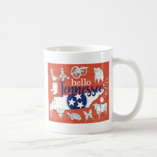 Tennessee Staat Symbole Freiwillige Staat Bilder Kaffeetasse