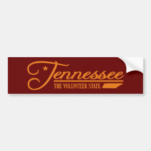 Tennessee (Staat von meinen) Autoaufkleber