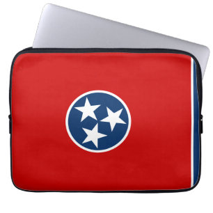 Tennessee-Staats-Flagge Laptopschutzhülle