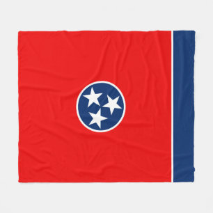 Tennessee-Staats-Flaggen-Entwurf Fleecedecke