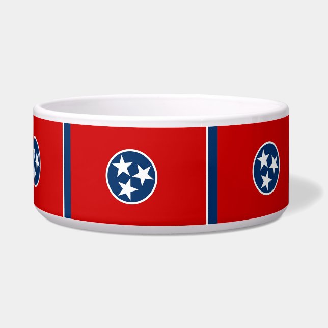 Tennessee State Flag Pen Bowl Napf (Rechts)