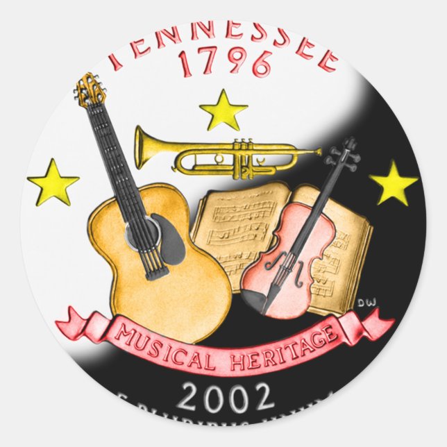 Tennessee Sticker (Vorderseite)