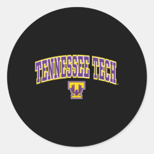 Tennessee Tech Golden Eagles Arc Runder Aufkleber