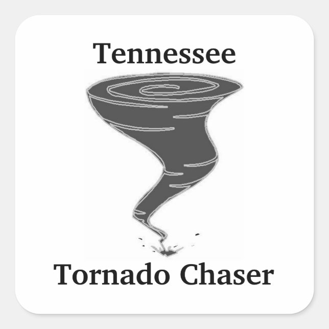 Tennessee Tornado Chaser- Stickers (Vorderseite)