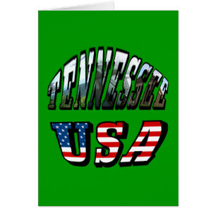 Tennessee und USA Picture Text